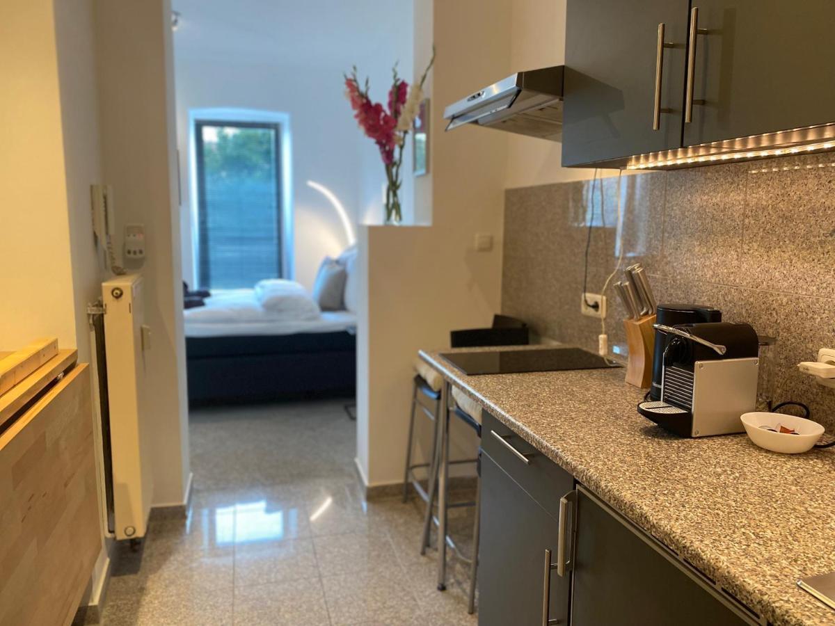 Stilvolles, Neues Apartment Mit Balkon In Bamberga Esterno foto