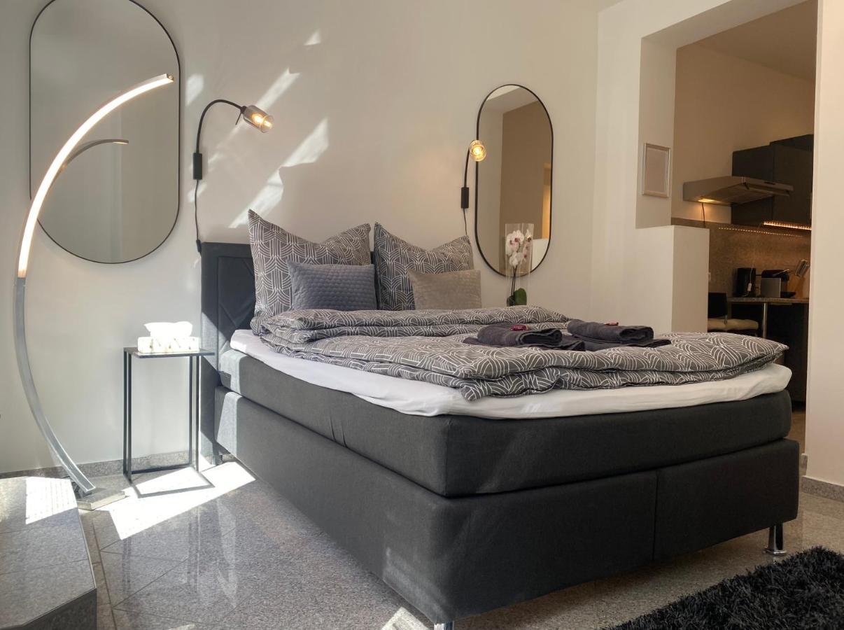 Stilvolles, Neues Apartment Mit Balkon In Bamberga Esterno foto